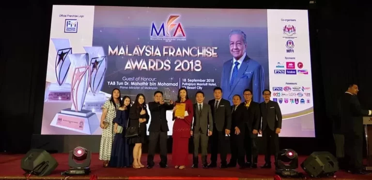 MFA Award 2018 – Emerging Franchisor of the Year.