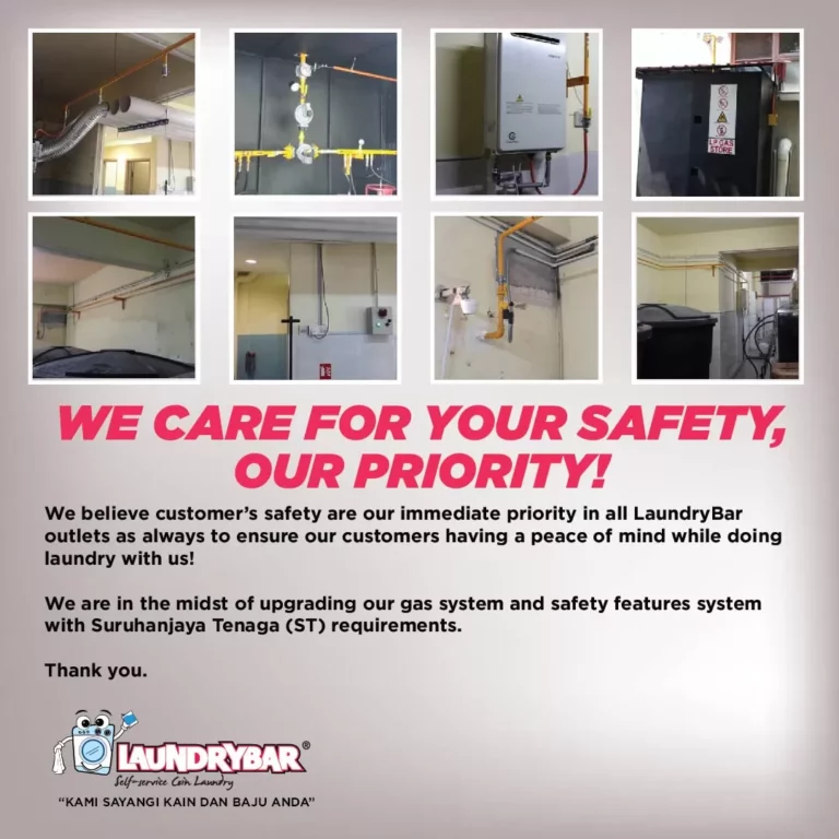 WE CARE FOR YOUR SAFETY, OUR PRIORITY!