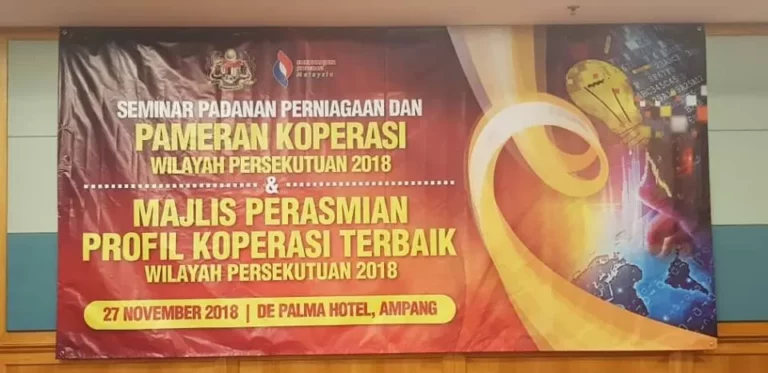 SEMINAR PADANAN PERNIAGAAN DAN PAMERAN KOPERASI WILAYAH PERSEKUTUAN 2018