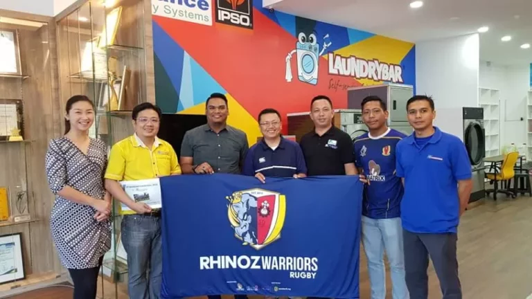 LAUNDRYBAR SPONSOR RHINOZ WARRIORS RAGBI TEAM- 2019