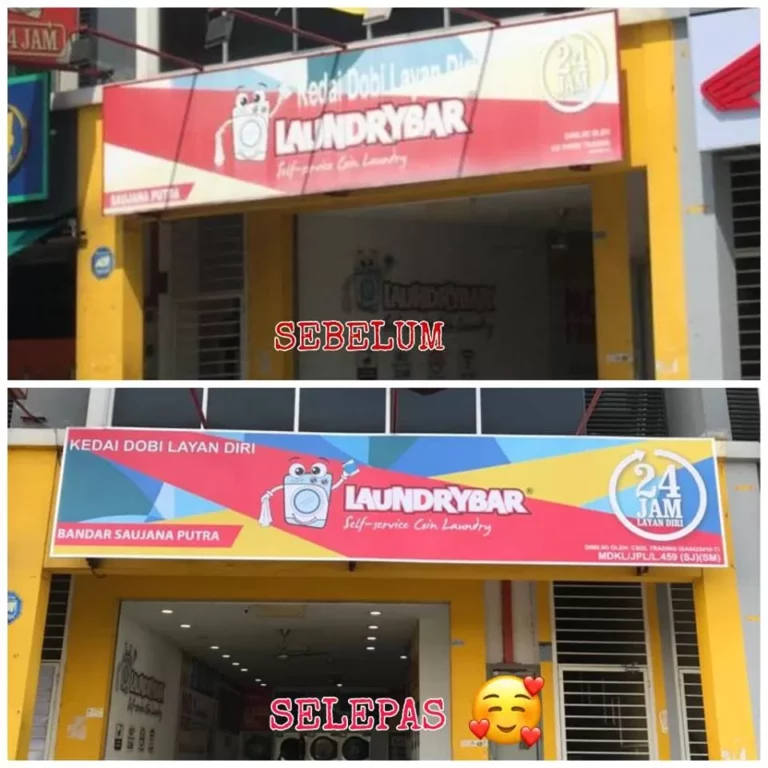 Signboard change – Bandar Saujana Putra