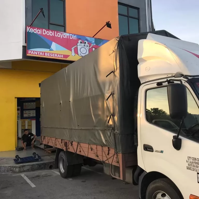 LAUNDRYBAR PANTAI BESERAH TAMBAH MESIN BASUH DAN PENGERING