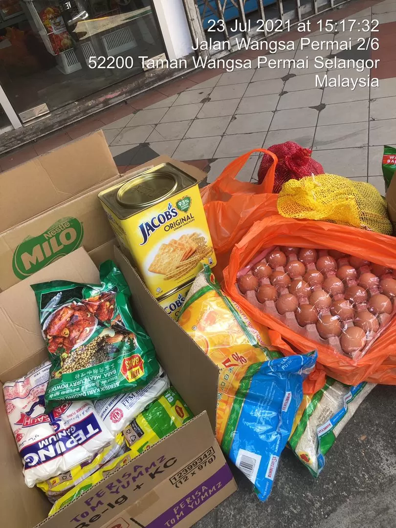 LAUNDRYBAR CSR : PROGRAM BANTUAN BEKALAN MAKANAN ASAS COVID-19 PPN