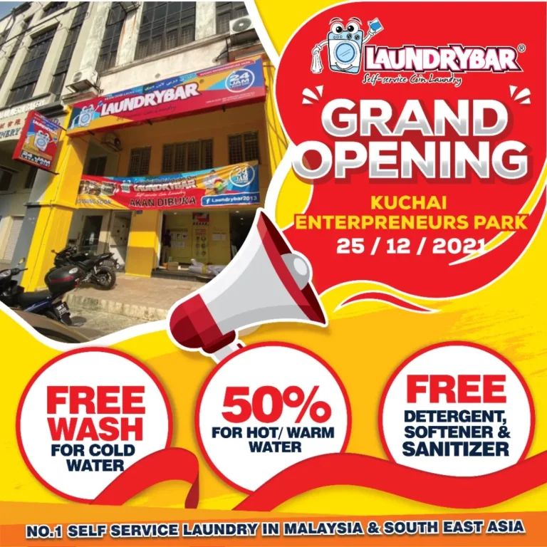 OPENING – LAUNDRYBAR KUCHAI ENTERPRENEURS PARK