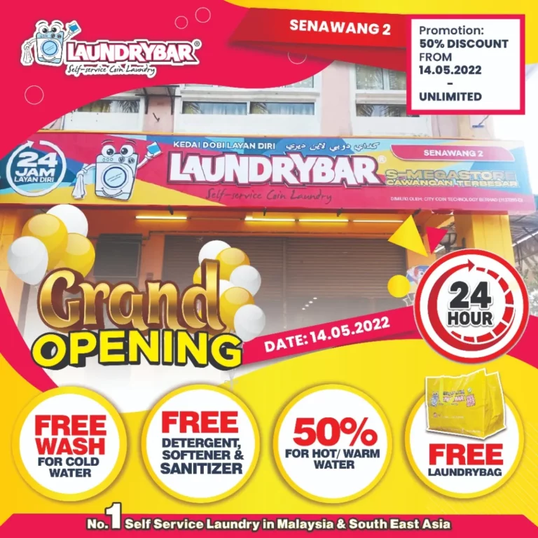 GRAND OPENING-LAUNDRYBAR SEMI MEGA SENAWANG 2