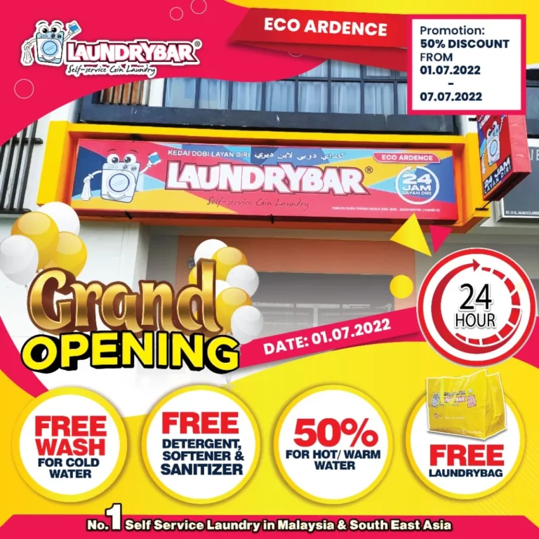 GRAND OPENING-LAUNDRYBAR ECO ARDENCE, SETIA ALAM