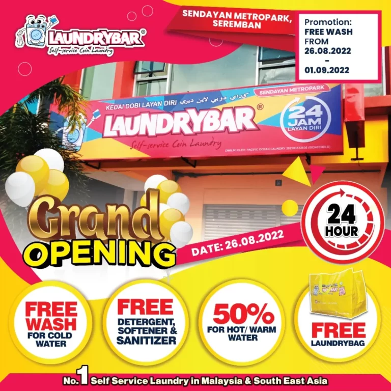 GRAND OPENING-LAUNDRYBAR SENDAYAN METROPARK, SEREMBAN