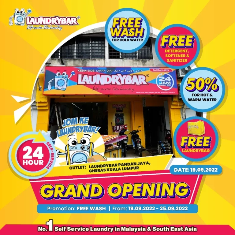 GRAND OPENING-LAUNDRYBAR PANDAN JAYA, CHERAS KUALA LUMPUR