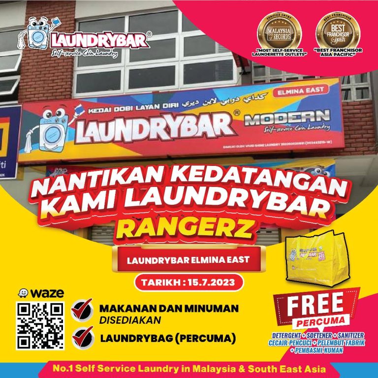 RANGERZ AT LAUNDRYBAR ELMINA EAST, SHAH ALAM