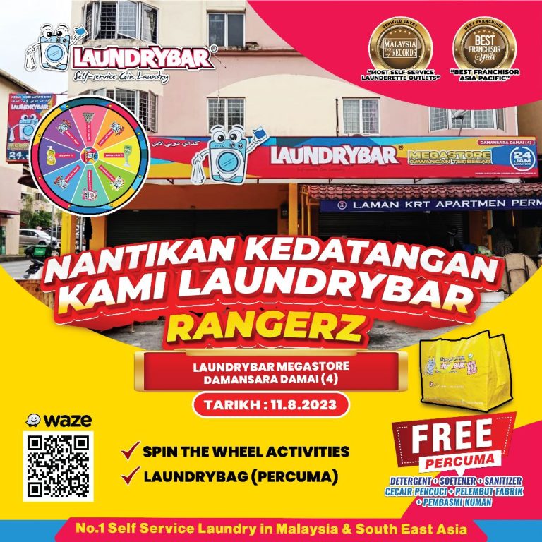RANGERZ AT LAUNDRYBAR MEGASTORE MODERN DAMANSARA DAMAI (4)