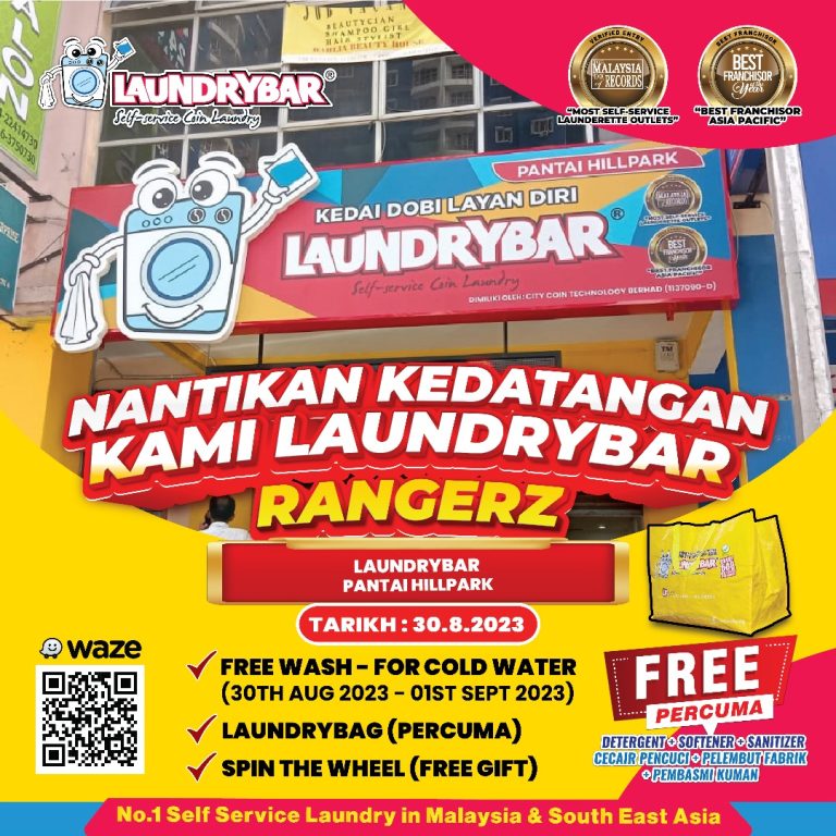 RANGERZ AT LAUNDRYBAR PANTAI HILLPARK