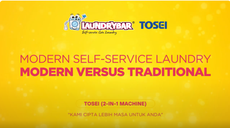 LaundryBar Modern Self Service (Modern versus Traditional)