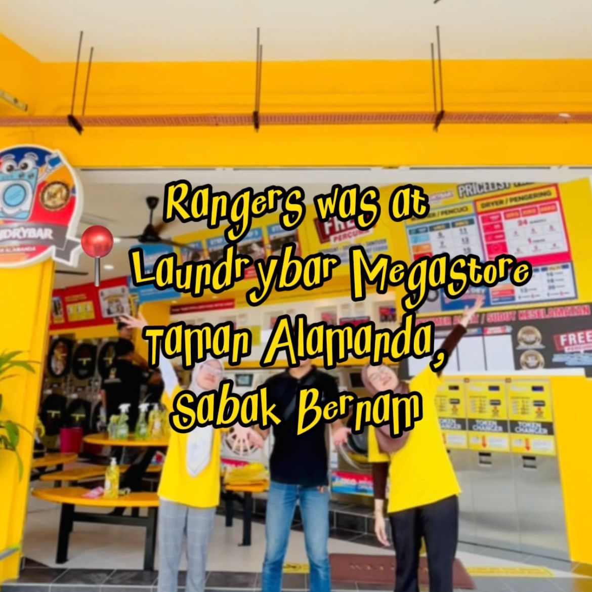 RANGERS LAUNDRYBAR MEGASTORE TAMAN ALAMANDA, SABAK BERNAM