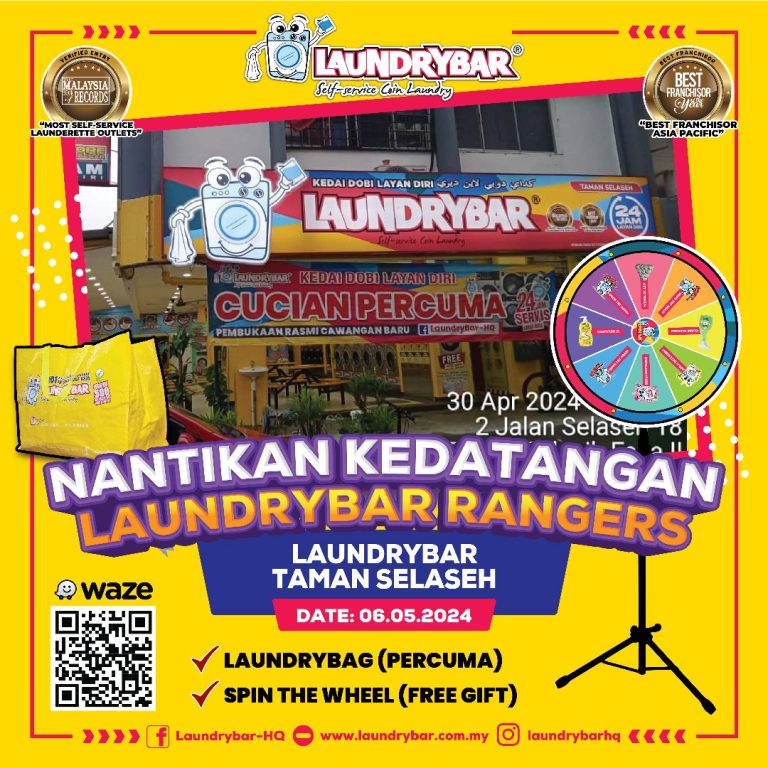 RANGERZ AT LAUNDRYBAR MEGASTORE TAMAN SELASEH, BATU CAVES