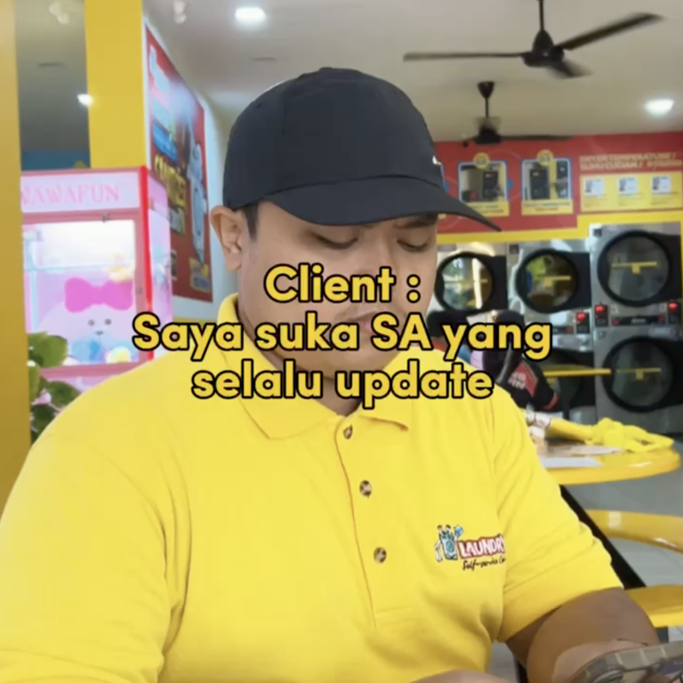 Bila jumpa Client suka kena Update