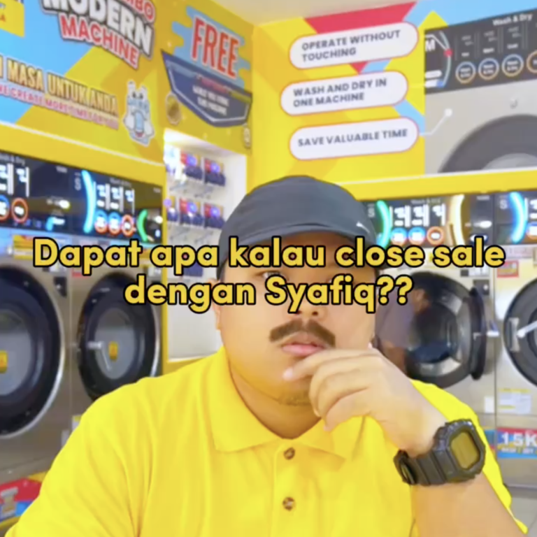 Dapat apa ye kalau close sale dengan En. Syafiq??