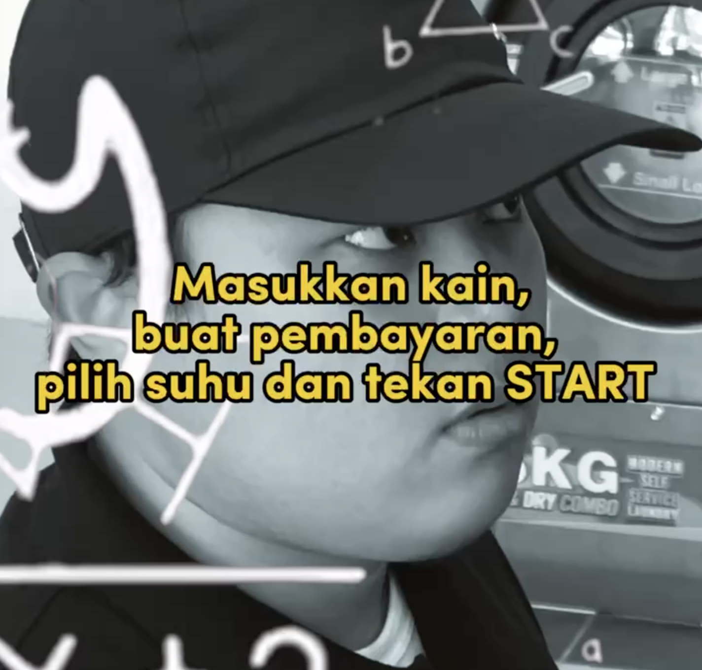Nak tekan button START tang mana ni????
