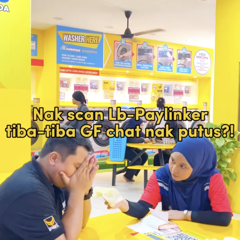 Nak Scan LB-paylinker tiba-tiba GF text nak putus?!