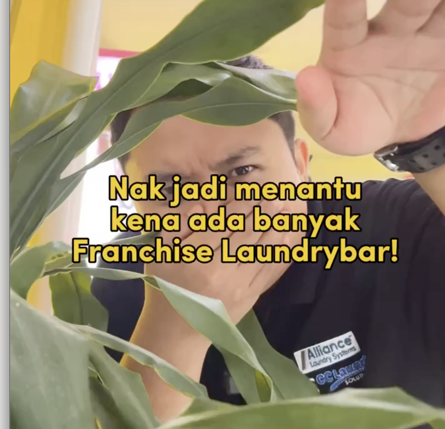 Nak jadi menantu kena ada banyak Franchise Laundrybar??