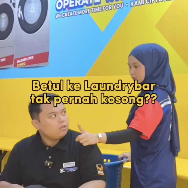 Betul ke Laundrybar tak pernah kosong??