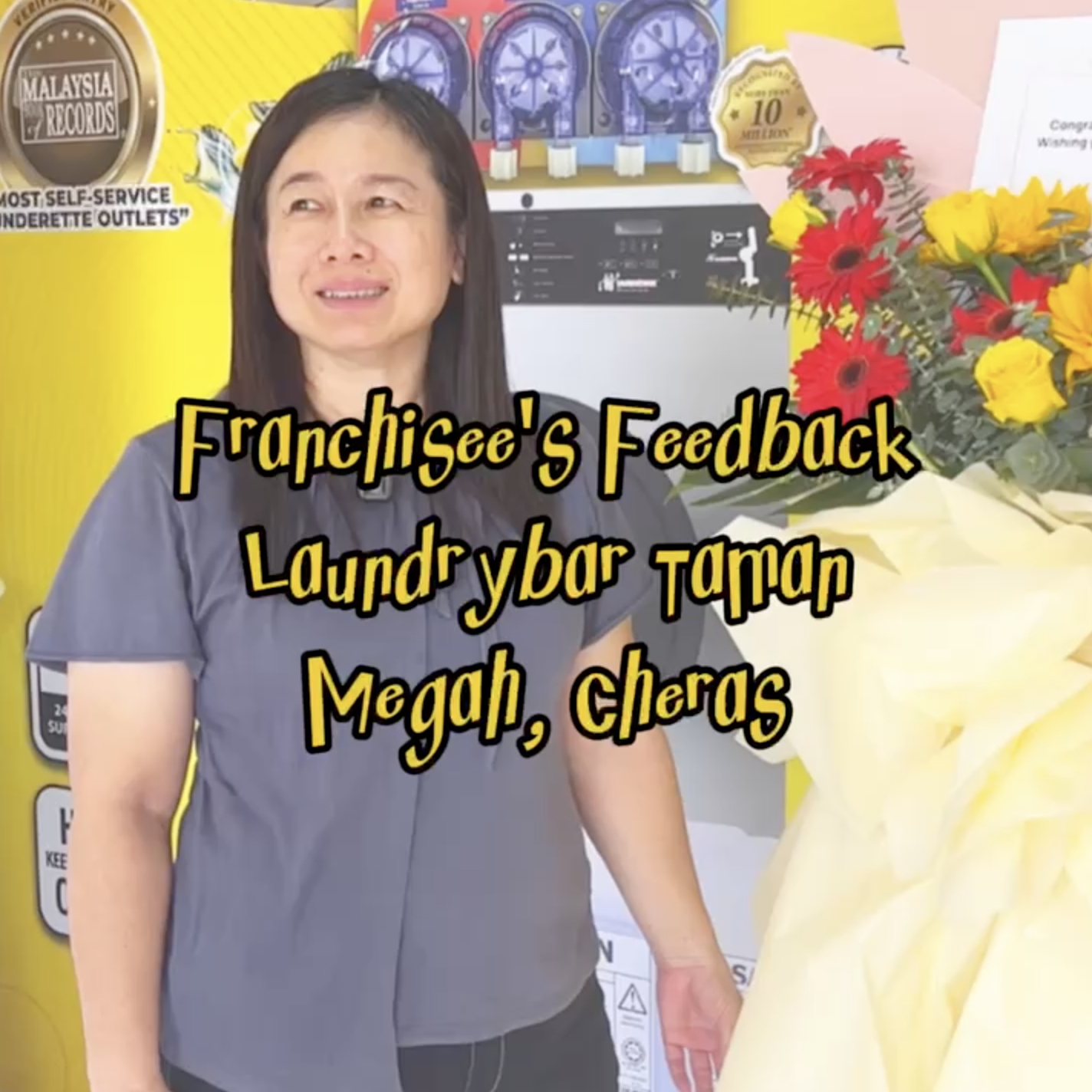 Franchisee’s Testimony Laundrybar taman Megah Cheras