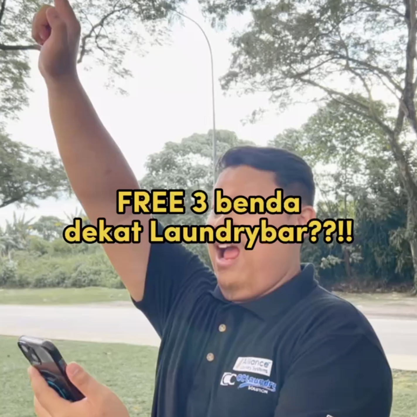 FREE 3 Benda dekat Laundrybar??!!