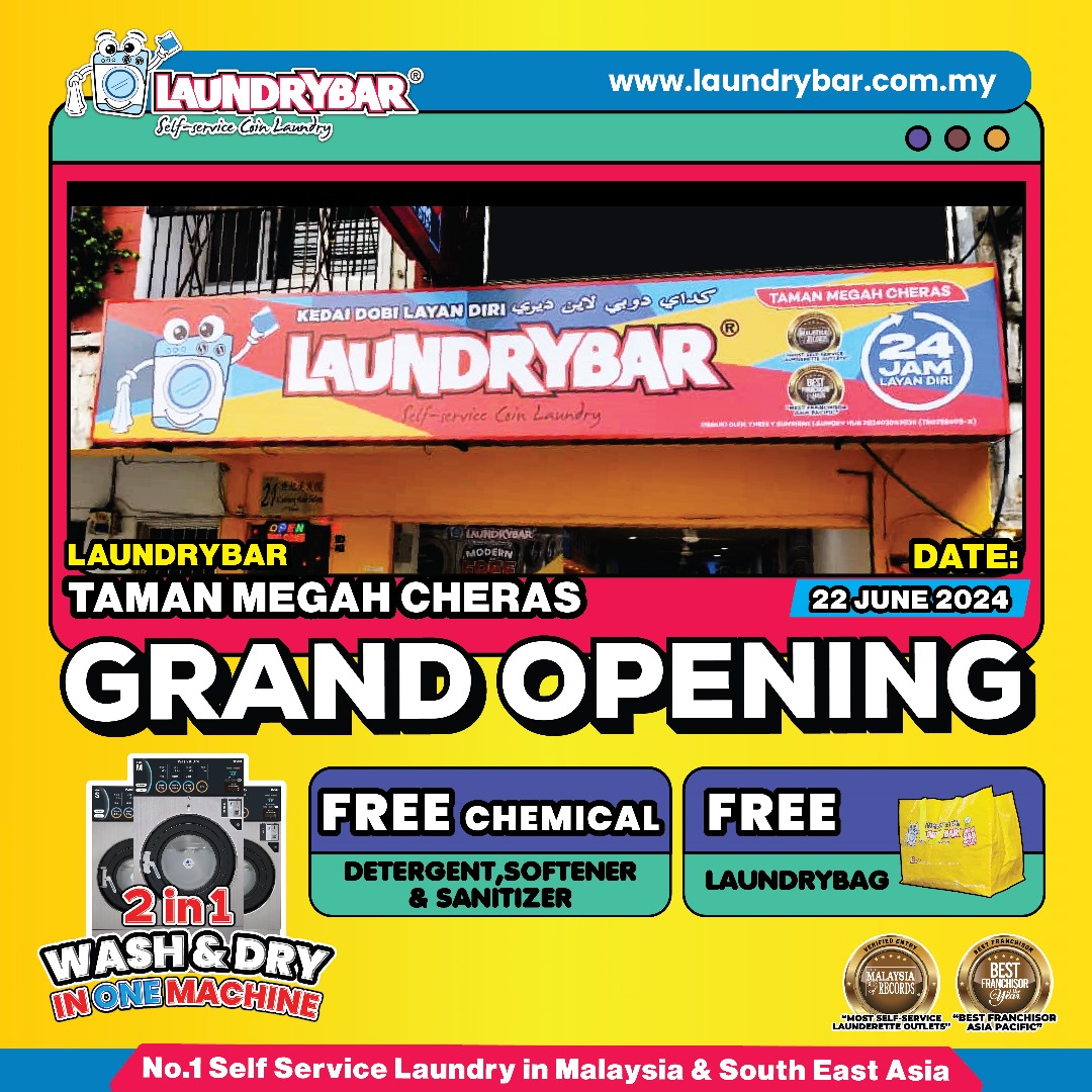 GRAND OPENING – TAMAN MEGAH CHERAS