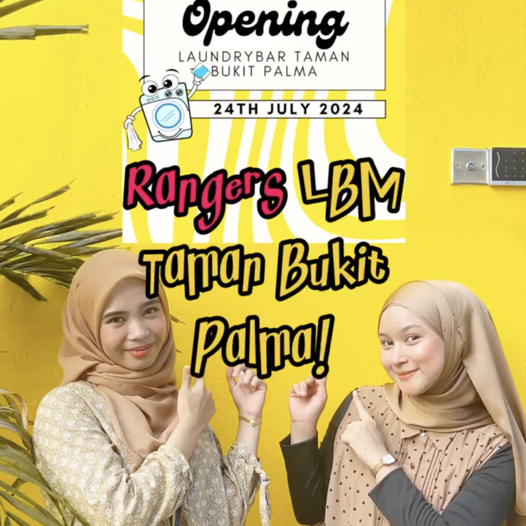 Grand Opening Laundrybar Taman Bukit Palma