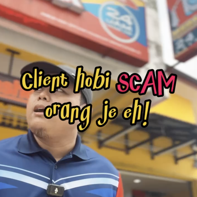 Client kaki SCAM!!