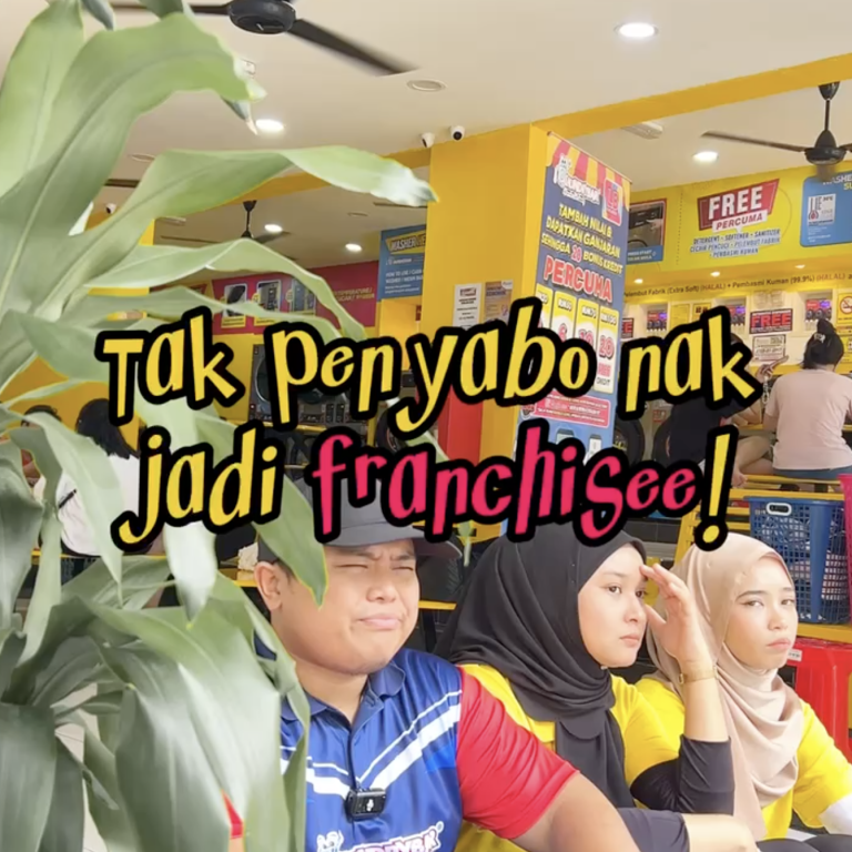 Tak sabar nak jadi Franchisee Laundrybar!!