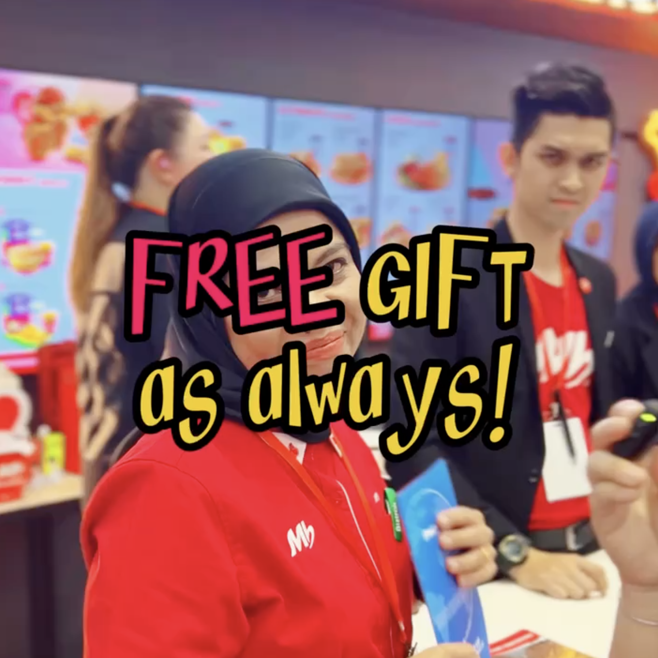 FREE GIFT as always!!
