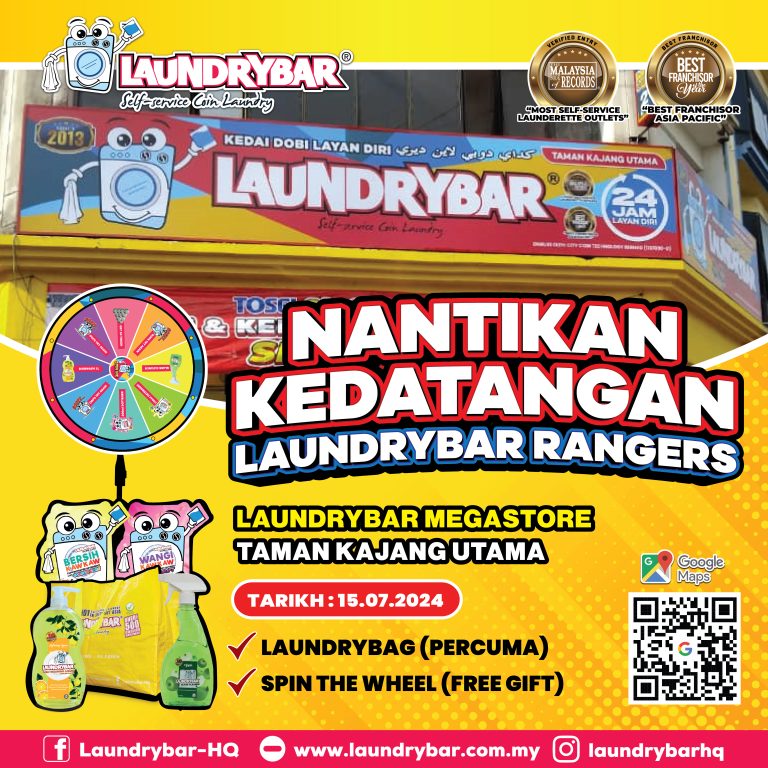 RANGERS – LAUNDRYBAR MEGASTORE TAMAN KAJANG UTAMA