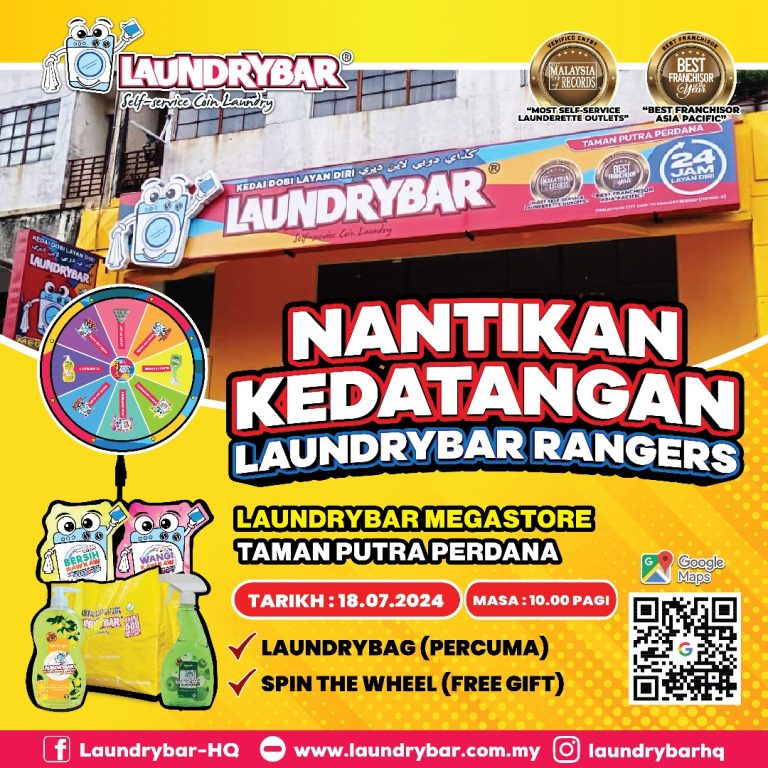 RANGERS – LAUNDRYBAR MEGASTORE TAMAN PUTRA PERDANA