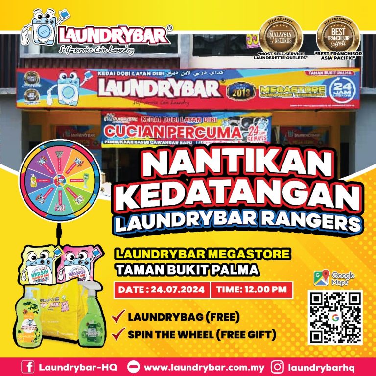 RANGERS – LAUNDRYBAR MEGASTORE TAMAN BUKIT PALMA, KAJANG