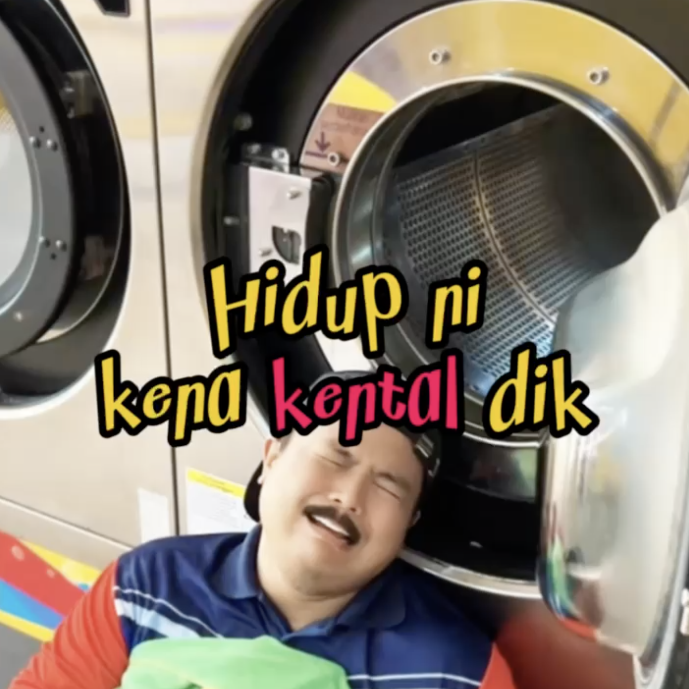 Hidup kena kental!!!