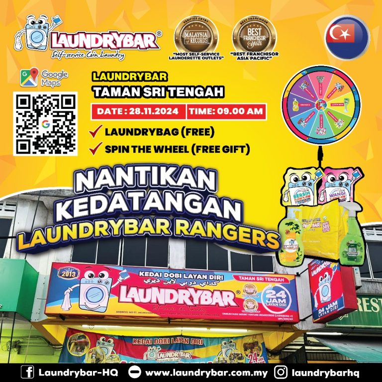 RANGERS LAUNDRYBAR TAMAN SRI TENGAH, KLUANG, JOHOR