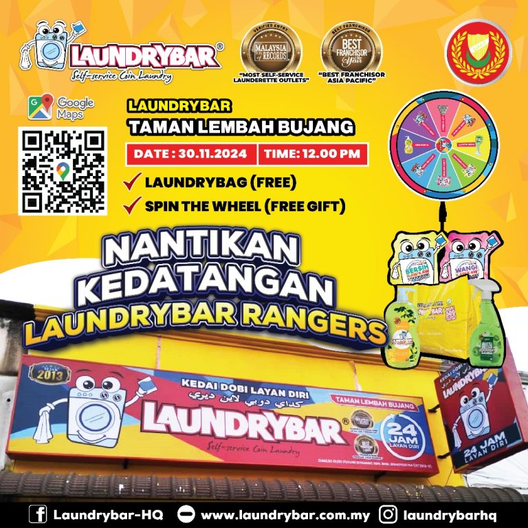 RANGERS LAUNDRYBAR TAMAN LEMBAH BUJANG, KEDAH