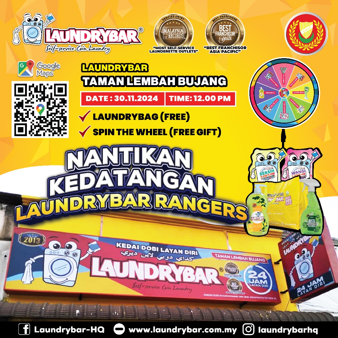RANGERS LAUNDRYBAR TAMAN LEMBAH BUJANG, KEDAH
