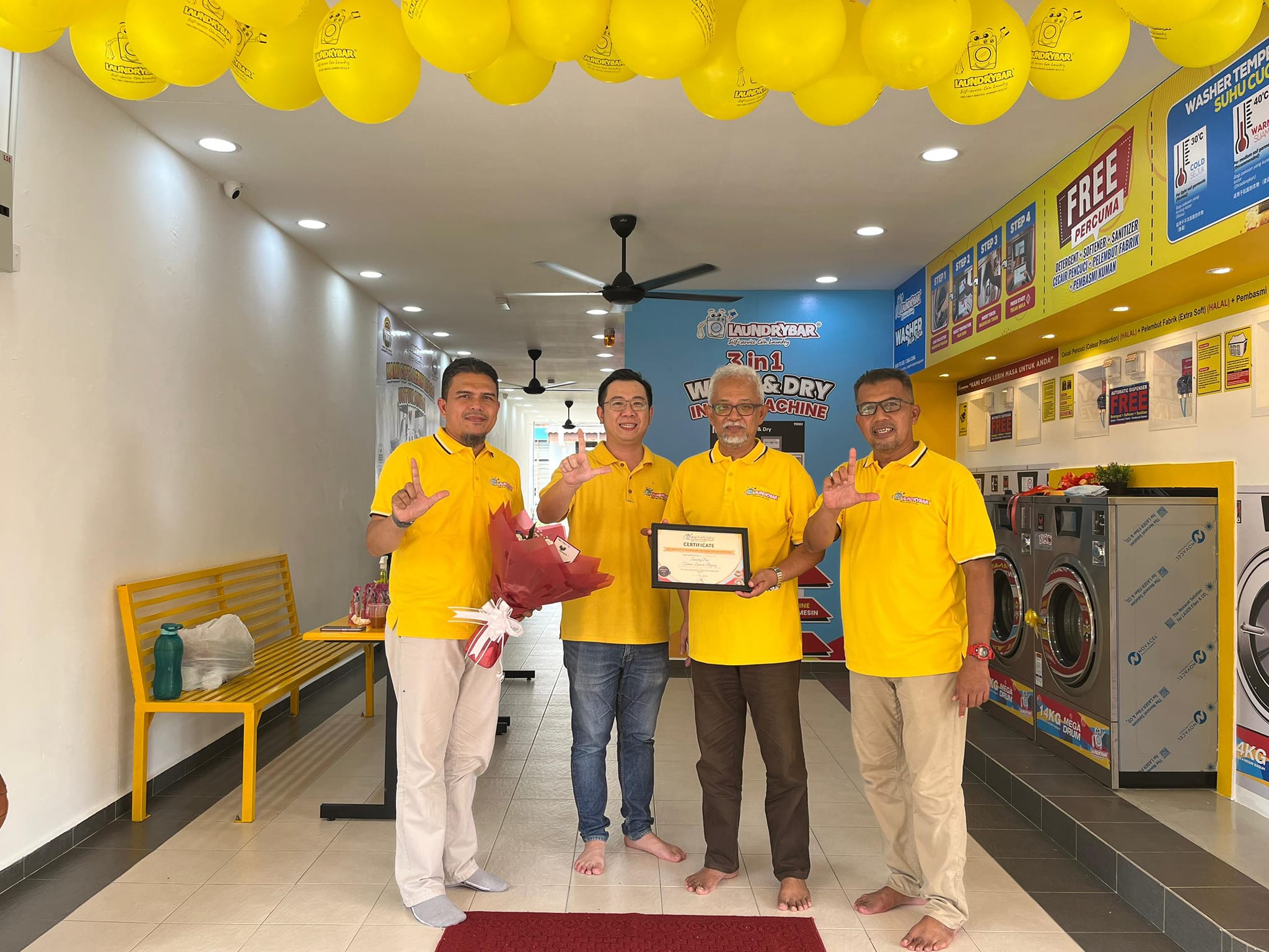 GRAND OPENING LAUNDRYBAR TAMAN LEMBAH BUJANG, KEDAH