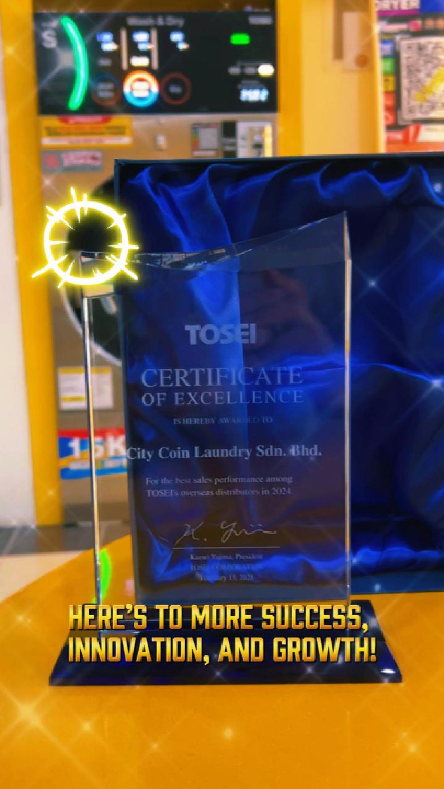 City Coin Laundry: TOSEI’s Best Sales Performer 2024! 🏆✨