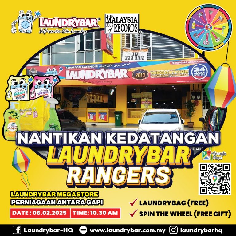RANGERS LAUNDRYBAR MEGASTORE PERNIAGAAN ANTARA GAPI