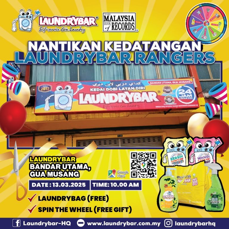 RANGERS LAUNDRYBAR BANDAR UTAMA, GUA MUSANG