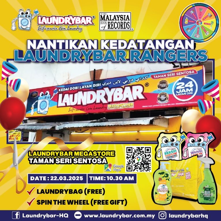 RANGERS LAUNDRYBAR MEGASTORE TAMAN SERI SENTOSA