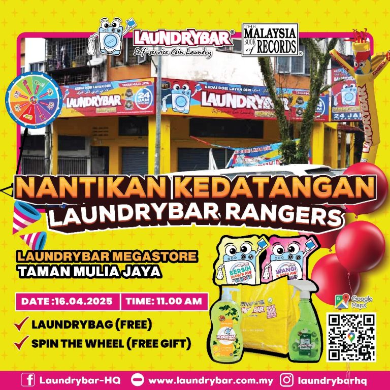 RANGERS LAUNDRYBAR MEGASTORE TAMAN MULIA JAYA, AMPANG