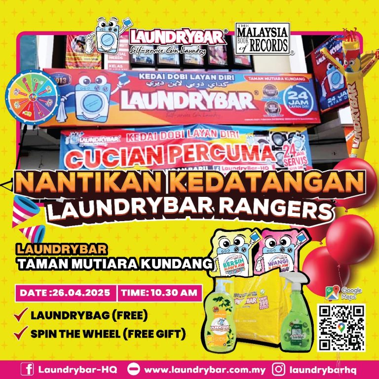 RANGERS LAUNDRYBAR TAMAN MUTIARA KUNDANG, RAWANG