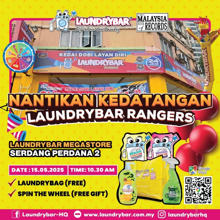 RANGERS LAUNDRYBAR MEGASTORE SERDANG PERDANA 2