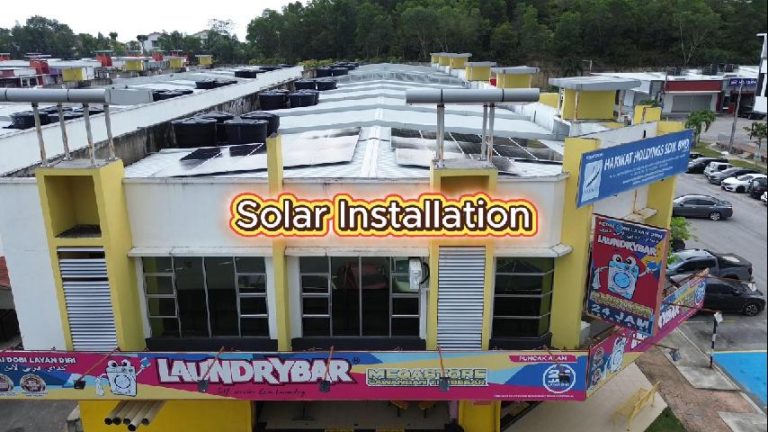 𝐅𝐈𝐑𝐒𝐓 𝐢𝐧 𝐌𝐚𝐥𝐚𝐲𝐬𝐢𝐚 𝐭𝐨 𝐢𝐧𝐬𝐭𝐚𝐥𝐥 𝐬𝐨𝐥𝐚𝐫 𝐩𝐚𝐧𝐞𝐥𝐬 𝐢𝐧 𝐚 𝐬𝐞𝐥𝐟-𝐬𝐞𝐫𝐯𝐢𝐜𝐞 𝐥𝐚𝐮𝐧𝐝𝐫𝐲 𝐜𝐡𝐚𝐢𝐧!