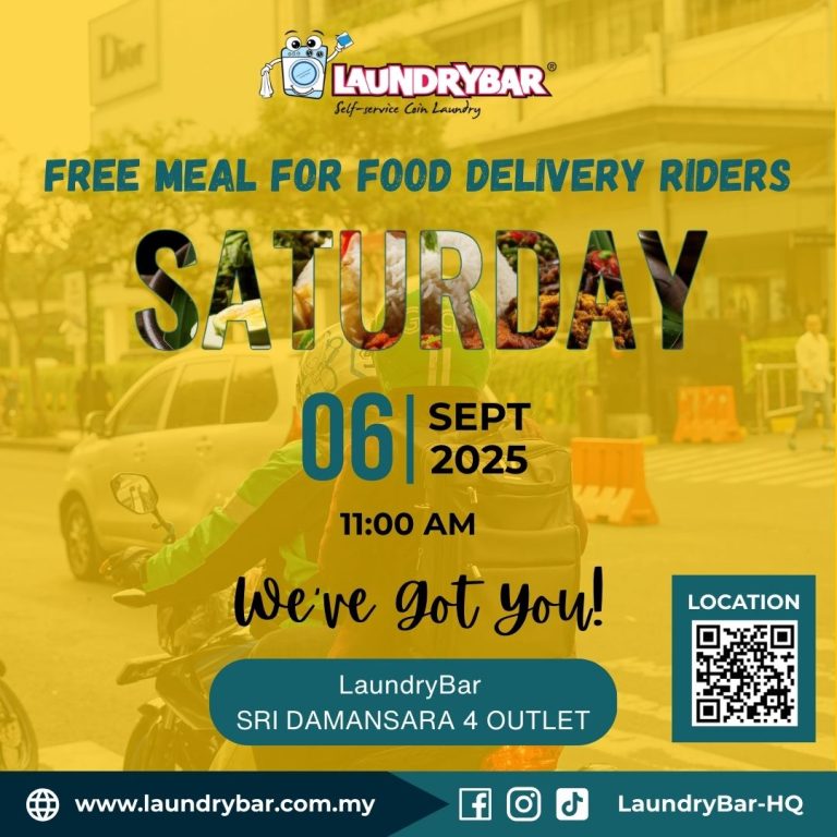 FREE MEAL for our hardworking delivery heroes!