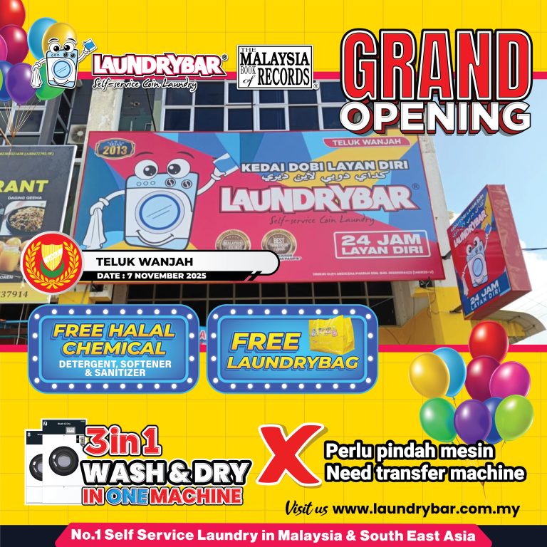 𝐆𝐑𝐀𝐍𝐃 𝐎𝐏𝐄𝐍𝐈𝐍𝐆 𝐌𝐎𝐃𝐄𝐑𝐍 𝐒𝐄𝐋𝐅 𝐒𝐄𝐑𝐕𝐈𝐂𝐄 𝐋𝐀𝐔𝐍𝐃𝐑𝐘𝐁𝐀𝐑 𝐓𝐄𝐋𝐔𝐊 𝐖𝐀𝐍𝐉𝐀𝐇, 𝐊𝐄𝐃𝐀𝐇