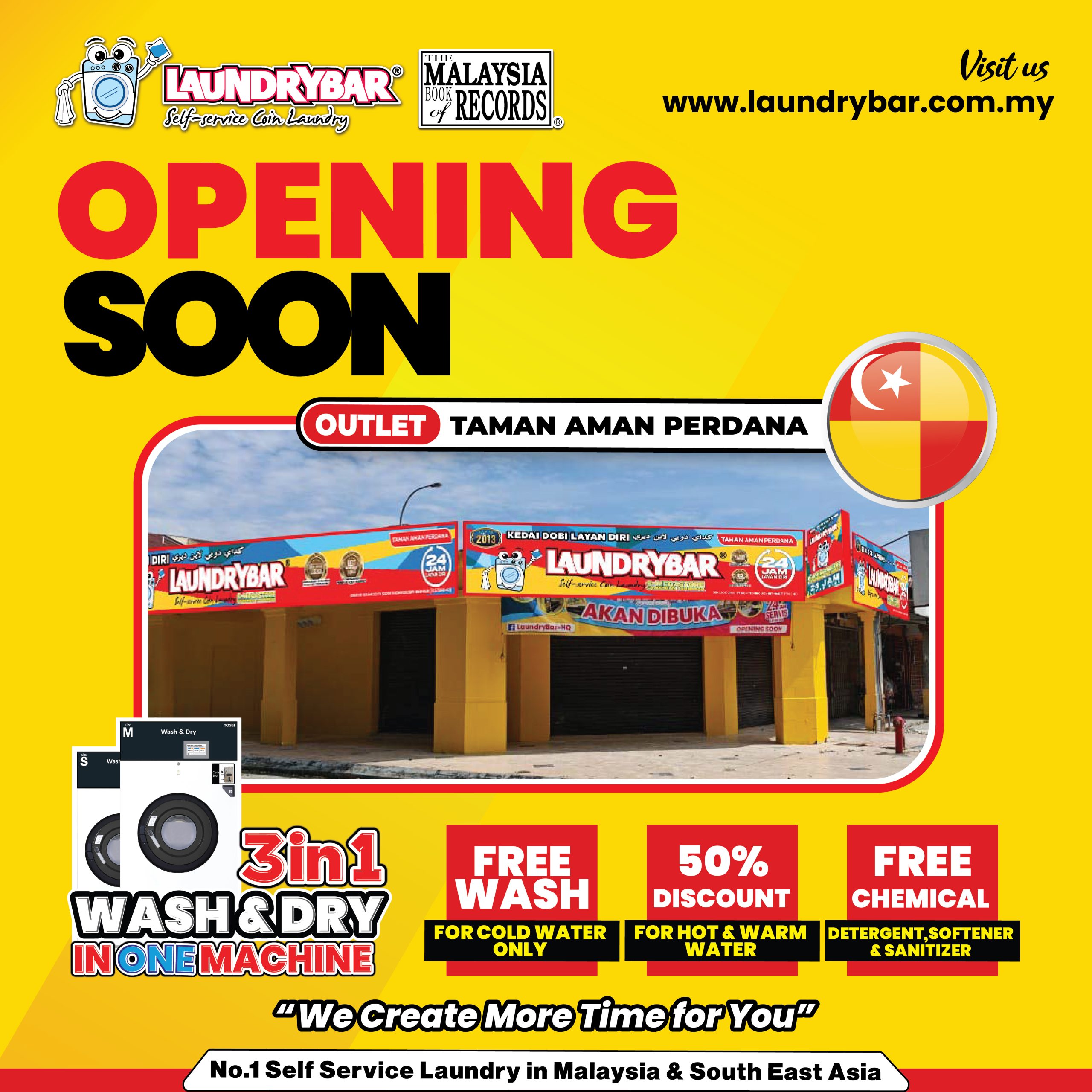 𝐀𝐊𝐀𝐍 𝐃𝐈𝐁𝐔𝐊𝐀 : 𝐋𝐀𝐔𝐍𝐃𝐑𝐘𝐁𝐀𝐑 𝐒𝐄𝐌𝐈 𝐌𝐄𝐆𝐀𝐒𝐓𝐎𝐑𝐄 𝐓𝐀𝐌𝐀𝐍 𝐀𝐌𝐀𝐍 𝐏𝐄𝐑𝐃𝐀𝐍𝐀